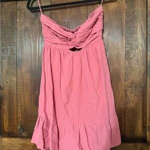 Strapless Romper - Boho Pink